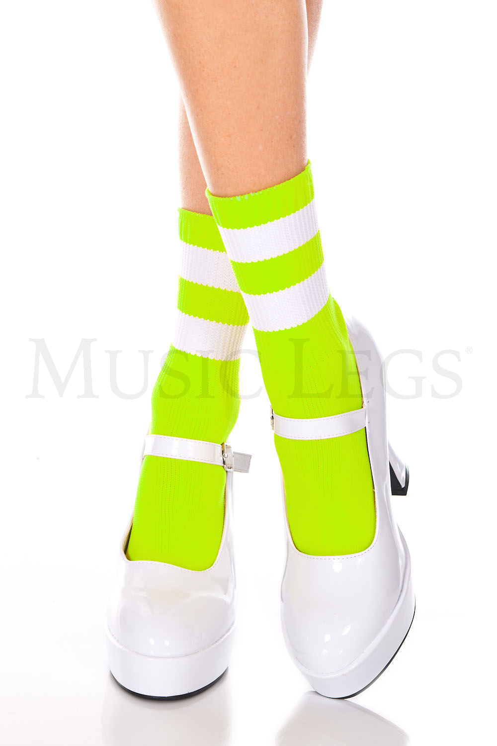 526-NEON GREEN/WHITE