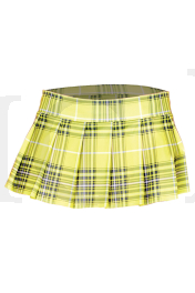 25074-Neon Yellow / Plaid