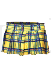 25074-Yellow / Plaid