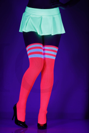 4245-Hot Pink / White