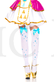 4664-White / Turquoise