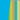 Turquoise/Rainbow